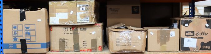 COLLECTION ONLY: A quantity of assorted new and pre-owned electronic cables and leads (All items