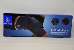 A boxed as new Thuasne Action Reliever Grey (Size 6, right medial/left lateral).