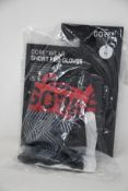 Eight pairs of as new Gore short Pro red/grey cycling gloves (2 x US M EU 7, 2 x US XL EU 9, 2 x