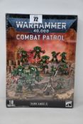 Five boxed as new Warhammer 40,000 - Combat Patrol - Dark Angels (10 miniatures each box).