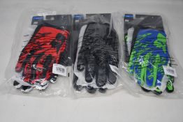 Five pairs of men's as new Fox Racing 180 Peril Gloves in various colours (XL).