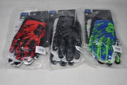 Five pairs of men's as new Fox Racing 180 Peril Gloves in various colours (XL).
