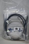 Twenty five as new Brompton rear brake cable sets for S type (Standard/LH lever).