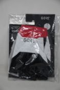Eight pairs of as new Gore C5 black/white/red short Vent cycling gloves (4 x US XL EU 9, 2 x M EU 7,
