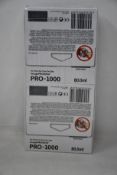 Eight Canon Pro-1000 Matte Black Ink Tank 0545C001.