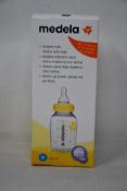 Ten as new Medela slow flow breastmilk teat with 150ml bottle.