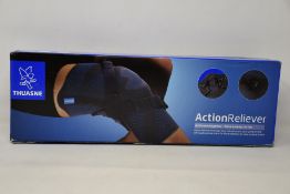 A boxed as new Thuasne Action Reliever Grey (Size 6, right medial/left lateral).