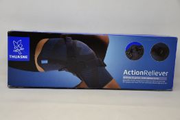 A boxed as new Thuasne Action Reliever Grey (Size 7, left medial/right lateral).