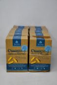 Ten boxes of Testa - Omega-3 Algae Oil DHA + EPA (60 softgels each, BB: 02/23).