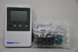 Three boxed as new Fisherbrand Traceable Refrigerator/Freezer Thermometers.