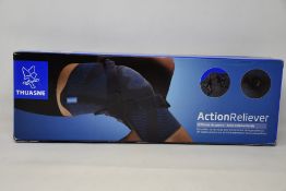 A boxed as new Thuasne Action Reliever Grey (Size 6, left medial/right lateral).