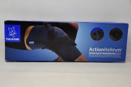 A boxed as new Thuasne Action Reliever Grey (Size 2, left medial/right lateral).