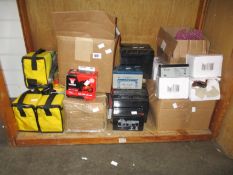 Various batteries and related.