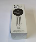Ten boxed as new Bright Source LED Corn Lamps (247524).