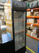 A pre-owned Rhino Cold 578T tall drinks display fridge.