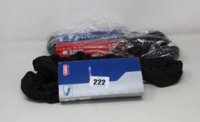 Four ABUS Chain 10KS Lock Chains.