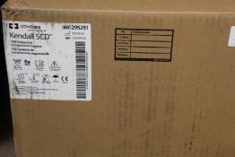 A boxed as new Covidien Kendall SCD 700 Series Sequential Compression System.
