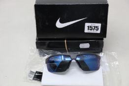Two pairs of as new Nike Tailwind 12 sunglasses.
