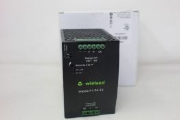 An as new Wieland WIPOS P1 24-10 Power supply (81.000.6140.0).