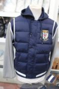 An as new Ralph Lauren down panelled baseball jacket (XXL - RRP €185. Please note this item still