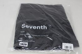 Two pairs of men's as new Seventh Nigh Trucker trousers (M - RRP £140 each).