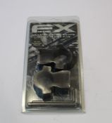 Five as new FX no-limit 30mm adjustable scope mounts medium to high plus, picatinny mount.