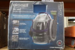 A boxed as new Bissell Spotclean Pet Pro cleaner.
