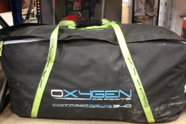 A pre-owned Outdoor Revolution Compact Air Lite 340 caravan awning.