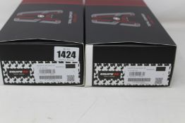 Two sets of as new Assos Equipe RS bib shorts 59 (L - RRP £99 each).