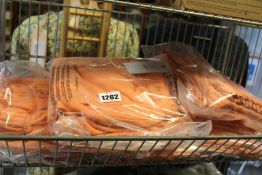 Seven pairs of as new Cooba London orange sweat shorts (All M - RRP £70 each).