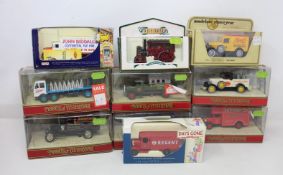 A collection of diecast model cars and trucks to include brands by Days Gone 1:43 scale, Matchbox,