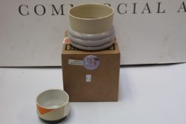 Four as new Milomade large lumpy planters and five as new Milomade midi planters.