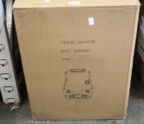 An as new Studio Spa Pump with variable settings (Item no. 290757 GB).