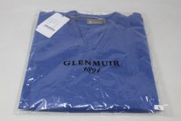 Three women's as new Glenmuir 1891 Maya V-neck golf sweaters (All S - RRP £80 each).