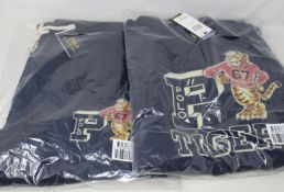 An as new Ralph Lauren Tigers hooded sweatshirt (L - RRP £110) with matching sweatpants (L - RRP £