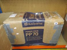 A pre-owned Husqvarna Power Pack PP70 (Please note: this item is untested, viewing recommended).