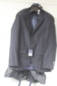 An as new Hackett London blazer in midnight blue (38R).