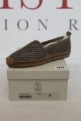 A pair of as new Brunello Cucinelli espadrilles (EU 38 - RRP £45).