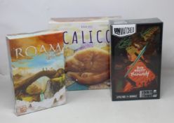 A quantity of miscellaneous board/card games to include four as new Unmatched Little Red Riding Hood