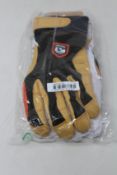 Three pairs of as new Hestra Ergo Grip Active outdoor gloves (RRP £89 each).