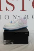 A pair of women's as new Nike Air Force 1 '07 LX (UK 8).