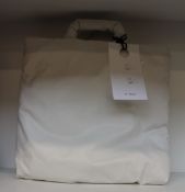 An as new Kassl Editions Pillow Medium Oil bag in white (RRP £270).