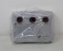 An as new Ceriatone Centura Overdrive Pedal in Raw Metal Finish.