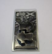 Five as new FX no-limit 30mm adjustable scope mounts medium to high plus, picatinny mount.