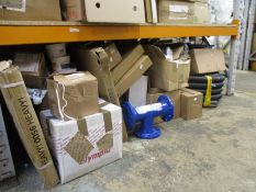 A large quantity of miscellaneous industrial items and related.