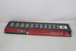 An as new Snap-On 13 piece 1/2