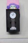 A women's as new Coluri Kahlo watch in snow (RRP £139).