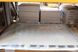 A Skin021 rectangular shower tray.