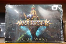 A Warhammer Age of Sigmar- Soul Wars Fantasy Miniatures Game (Some damage to the packaging).