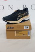 A pair of women's as new Asics Gel-Kayano 27 trainers (UK 6.5).
